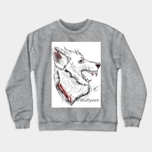 Wolf tattoo Crewneck Sweatshirt